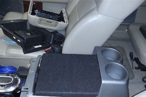 2008 Ford F150 - Center Console Sub Enclosure - Tunes-N-Tint