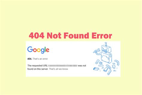 404 Not Found Error What Causes It And How To Fix It Minitool