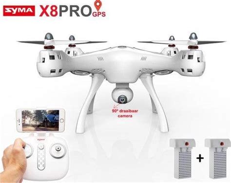 drone quadcopter syma  pro drone met gps fpv  camera drone bolcom