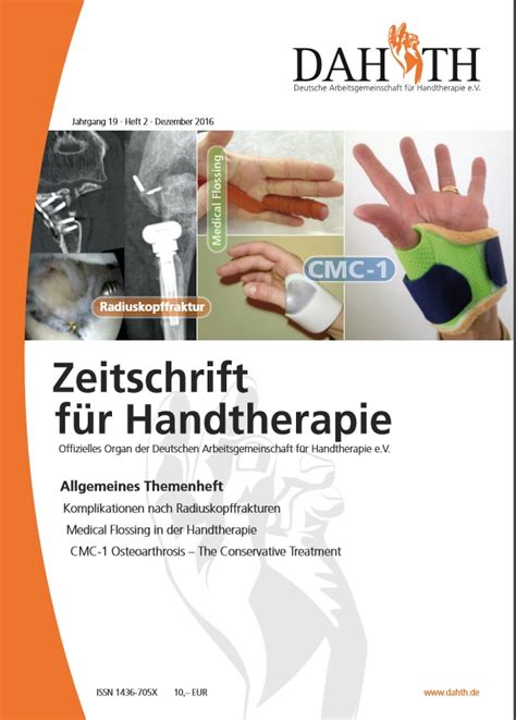 European Federation Of Societies For Hand Therapy