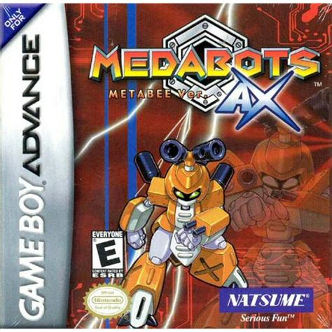 medabots ax metabee version nintendo gameboy advance gba