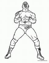 Coloring Rey Mysterio Pages Wwe Popular Printable sketch template