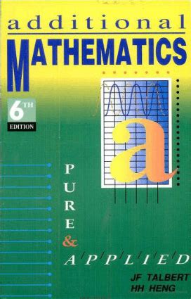 additional mathematics  edition technical books