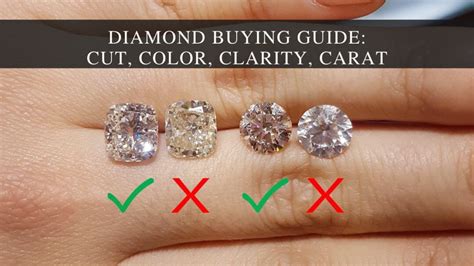 diamond buying guide cut color clarity carat