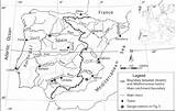 Iberian Rivers Watershed Boundary Atlantic sketch template