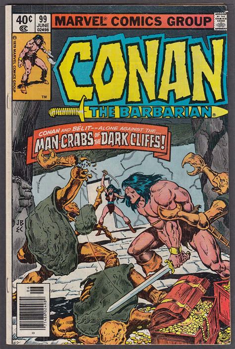conan  barbarian  marvel comic book