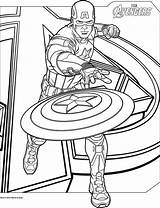 Avengers Superheroes Coloring Kb sketch template