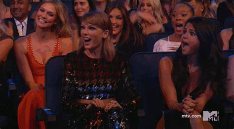 excited taylor swift find and share on giphy