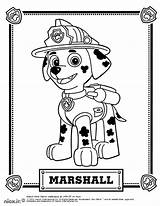 Paw Patrol Coloring Kids Pages Color Characters sketch template