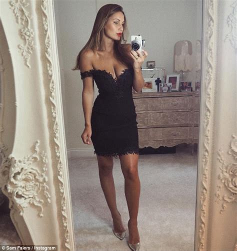 Towie S Sam Faiers Oozes Sex Appeal In Tiny Lace Lbd