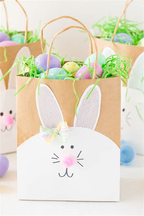 easter bunny paper bags     momma