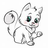 Katze Katzen Malvorlagen Malvorlage Ausgemalte Kostenlose Fertig Babykatzen Süße Zeichnung Malbuch Zeichnungen Ausmalvorlagen Großformat Datei sketch template