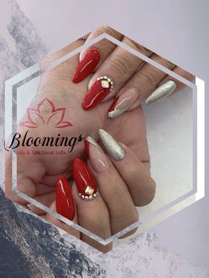 blooming nails  spa great fall    market pl dr