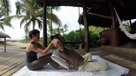 thai massage beautiful seated sequence youtube