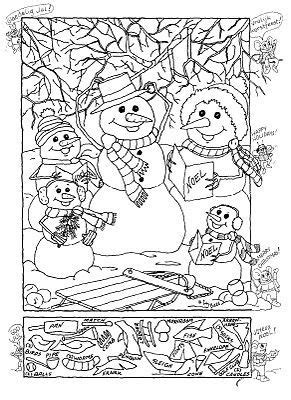 hidden pictures christmas coloring sheet pinned  atpediastaff