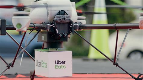 uber eats  start testing fast food drone delivery  san diego