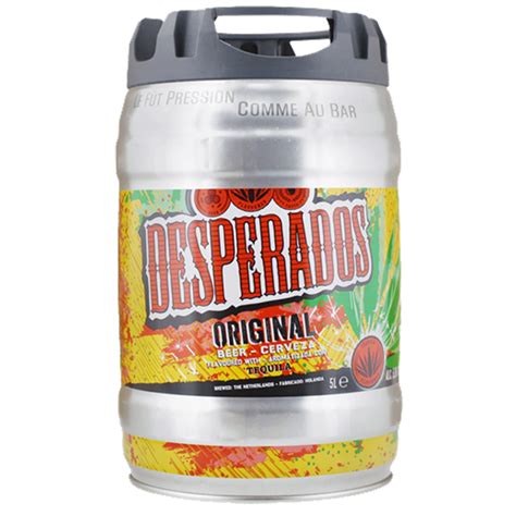 exclusive buy  desperados original   keg  torp