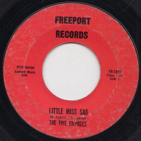 the five emprees little miss sad 1965 terre haute pressing vinyl