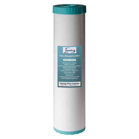 Ispring Whole House Iron Manganese Reducing Water Filter Replacement