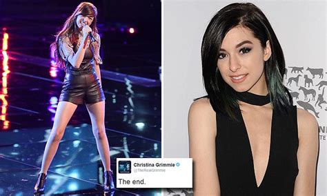 christina grimmie s twitter was hacked after she was shot dead her agent claims daily mail online