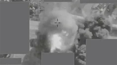 uk military shows  footage  drone strike  isis  caused civilian injuries video