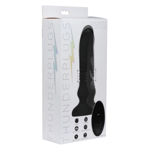 thunderplug silicone vibrating and thrusting remote