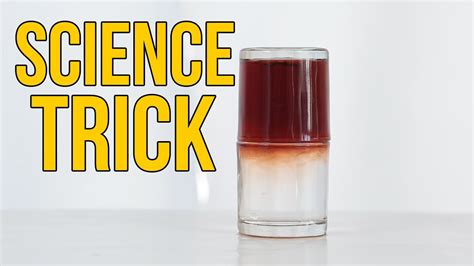 science trick   turn water  wine youtube