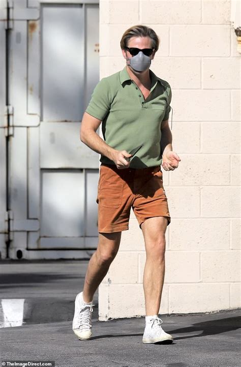 Chris Pine Keeps It Casual In Polo Short And Shorts As He Heads To The