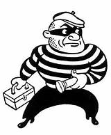 Thief Clipart Steal sketch template