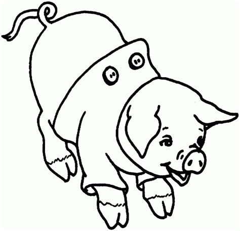 printable pig coloring pages  kids