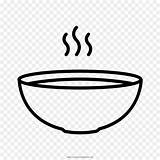 Caliente Cuenco Sopa Soupe Porridge Bouillie sketch template