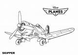 Planes Dusty Crophopper Skipper sketch template