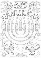 Pages Colouring Hanukkah Happy Coloring Kids Color Printable Print Getcolorings Become Member Log sketch template