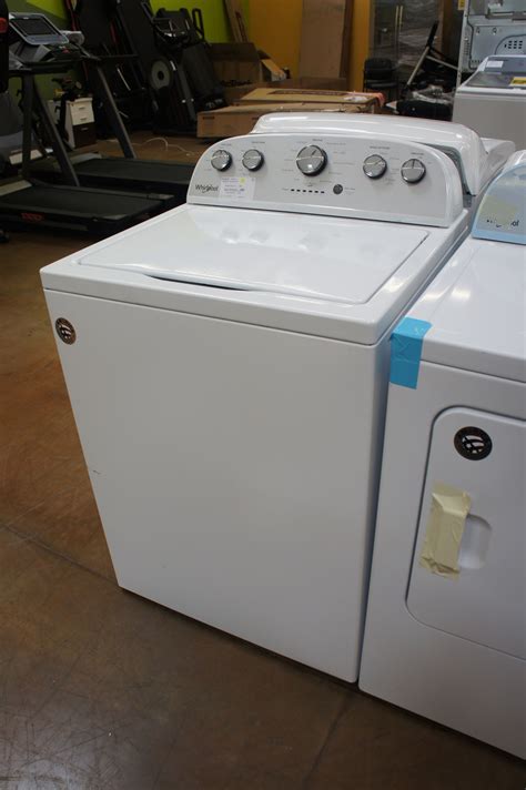 whirlpool wtwdw  cuft top load washer appliances tv outlet