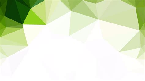 abstract green  white polygon background template