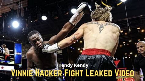 Vinnie Hacker Fight Leaked Video And Pics With Defeats Deji In