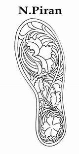 Leather Patterns Tooling Sheridan Style Carving Pattern Tooled Tandy Sewing Necklace Jewelry sketch template
