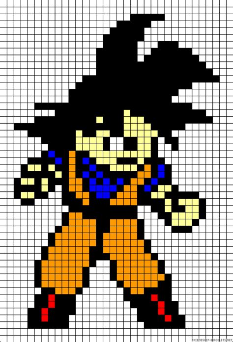 Black Goku Pixel Art Dibujos En Cuadricula Dibujos Dibujos Sencillos