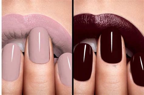 Optical Illusion Makes Image Of Lips And Nails Look Different Colours
