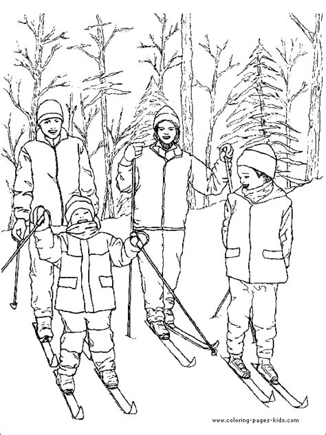skiing coloring page lesliemartina