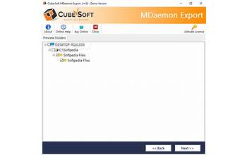 CubexSoft Outlook Export screenshot #2