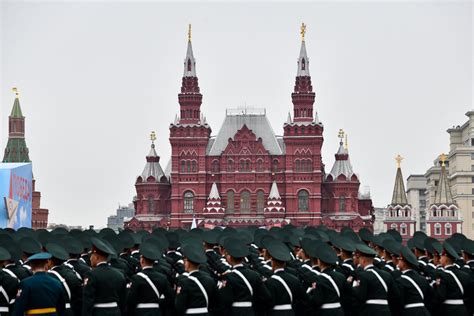 russia marks victory day  red square military parade  moscow times