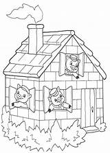 Coloring Pages Pig Pigs sketch template