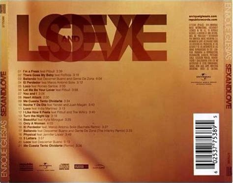 Enrique Iglesias Sex And Love Cd Deluxe Edition Mercado Libre