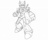 Megaman Coloring Zero Pages Mega Man Capcom Marvel Vs Printable Yumiko Fujiwara Popular Coloringhome sketch template