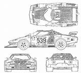 Lancia Stratos Bil Billedet Bilen Tegning Ordning Billede Højreklikke sketch template