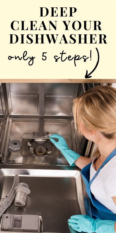 deep clean  dishwasher deep clean  vinegar baking