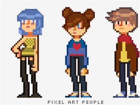 pixel people art tnopec