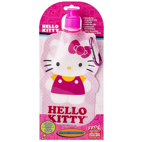 buy  kitty oz collapsible kids water bottle zak cheap hj