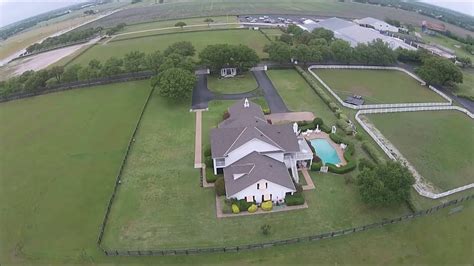 southfork ranch aerial view  youtube